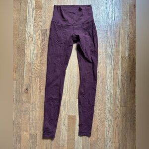 Lululemon Athletica Purple Wunder Under Leggings